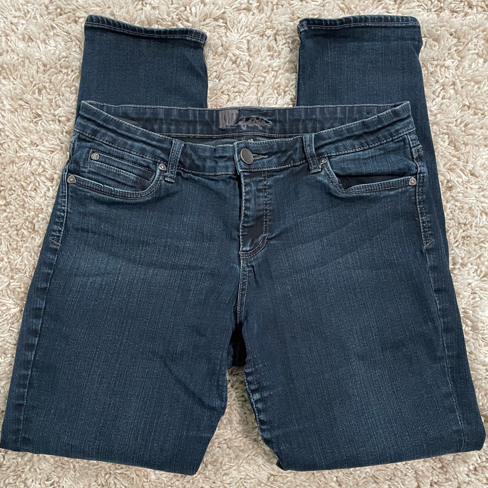 Kut Dark Wash Skinny Jeans